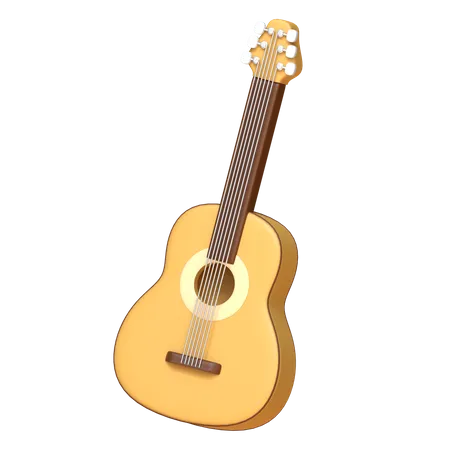 Guitarra  3D Icon