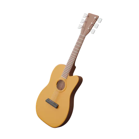 Guitarra Acustica Descargar Este Articulo Ahora 3D Icon