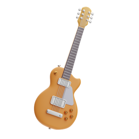 Guitarra electrica  3D Icon