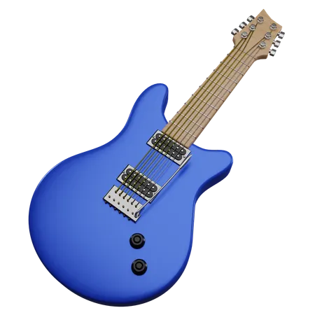 Guitarra elétrica  3D Icon