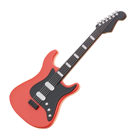 Guitarra elétrica  3D Icon