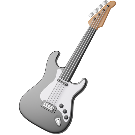 Guitarra elétrica  3D Icon