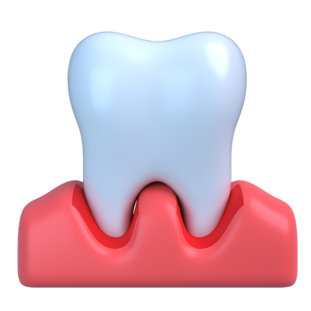 Gum Disease  3D Icon