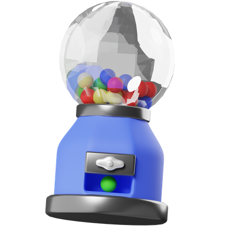 Gumball Machine  3D Icon