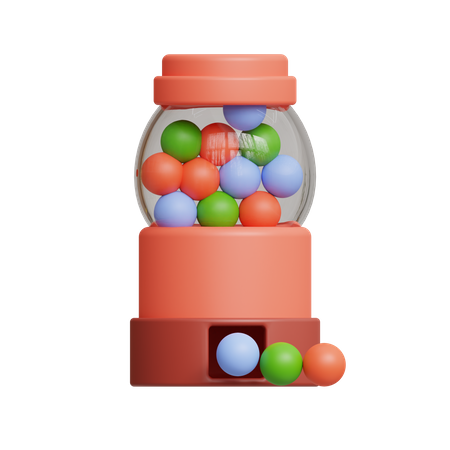 Gumballs Candy  3D Icon