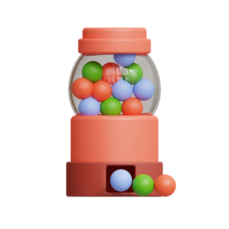 Gumballs Candy  3D Icon