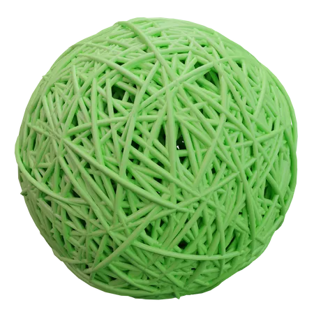 Gummibandball  3D Icon