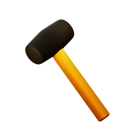 Gummihammer  3D Icon