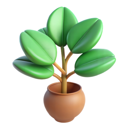 Gummibaum  3D Icon