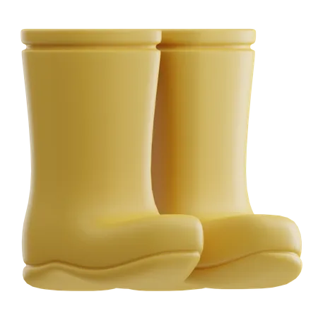 Gummistiefel  3D Icon