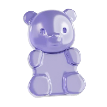 Gummy Bear  3D Icon