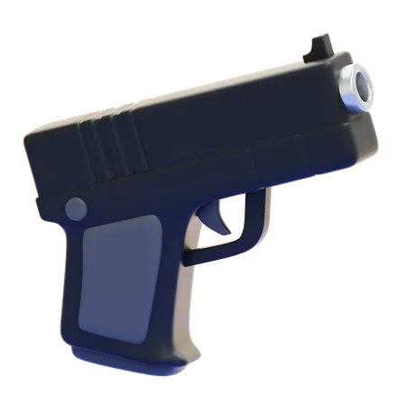 GUN  3D Icon