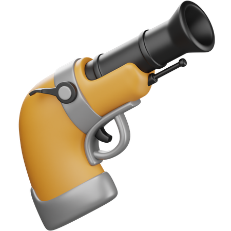 Gun  3D Icon