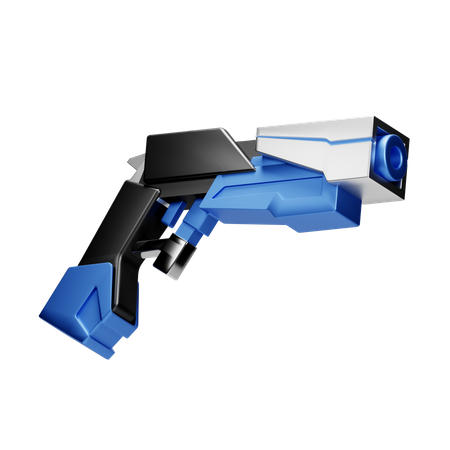 Gun  3D Icon