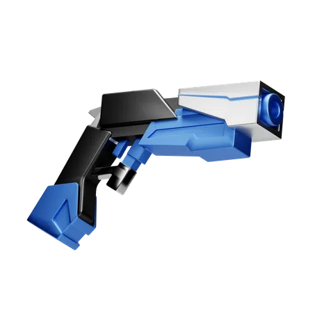 Gun  3D Icon