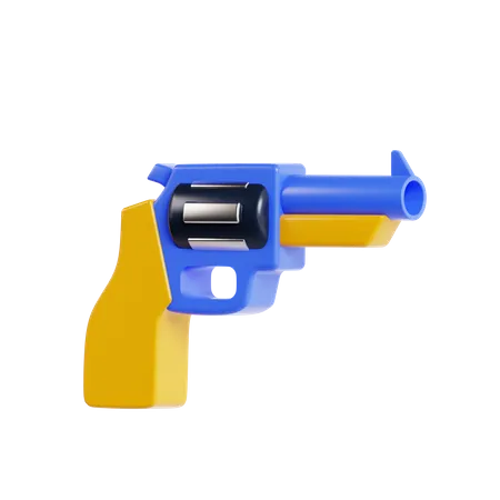 Gun  3D Icon