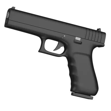 GUN  3D Icon