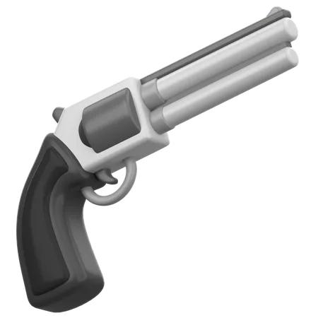 Gun  3D Icon