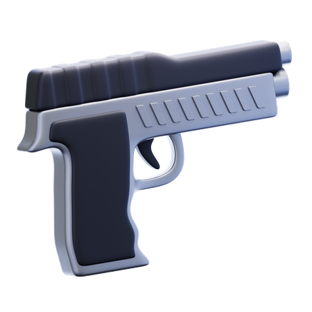 GUN  3D Icon