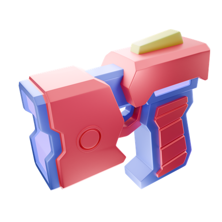 Gun  3D Icon