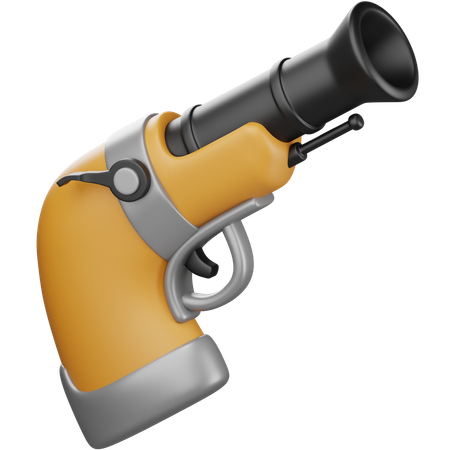 Gun  3D Icon