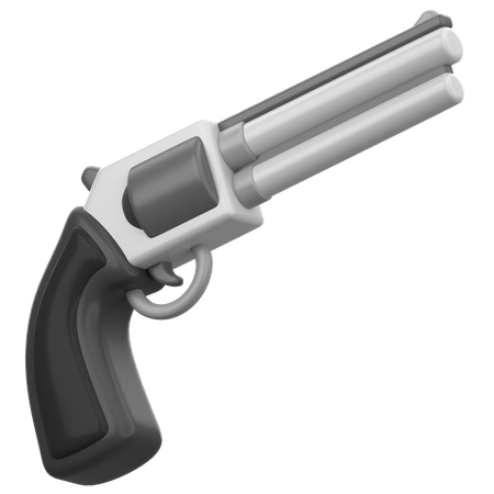 Gun  3D Icon