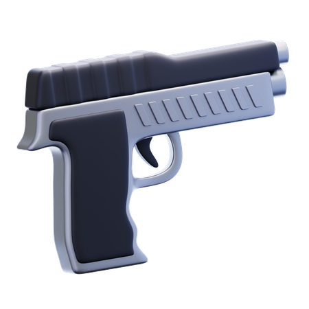 GUN  3D Icon