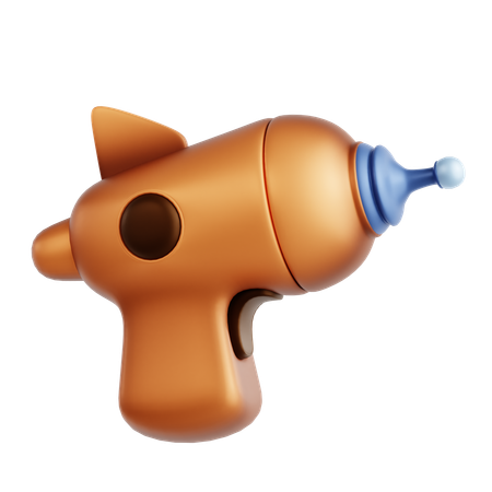 Gun  3D Icon