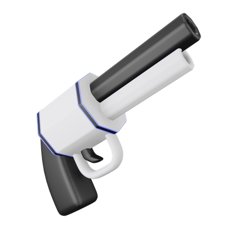 Gun 3D Illustration