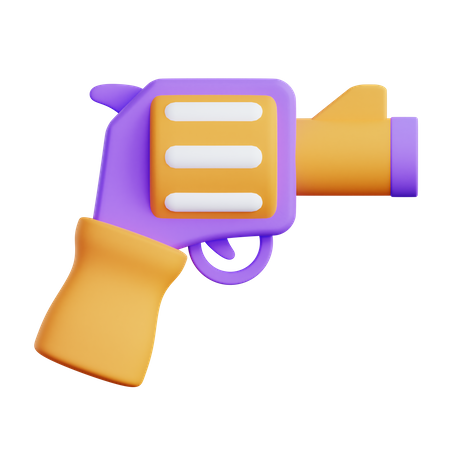 Gun 3D Icon