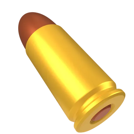 Gun Bullet  3D Icon