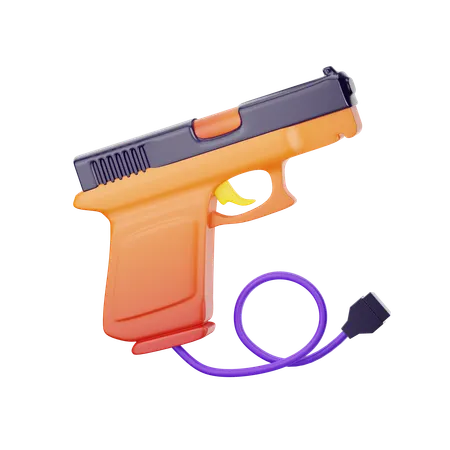 Gun Stick  3D Icon