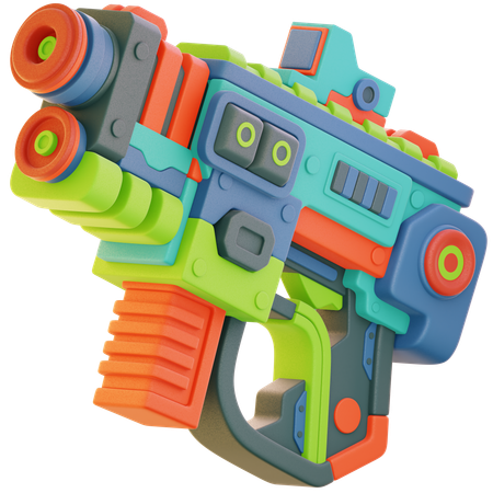Gun Toy  3D Icon
