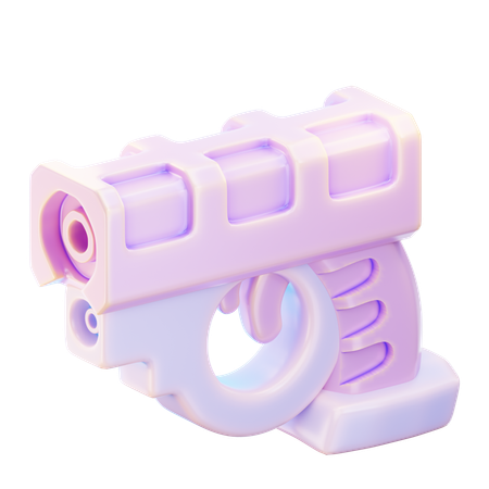 Gun Toy  3D Icon