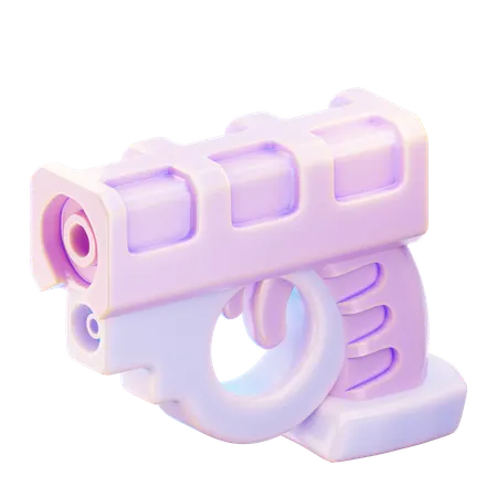 Gun Toy  3D Icon