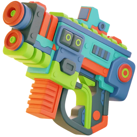 Gun Toy  3D Icon