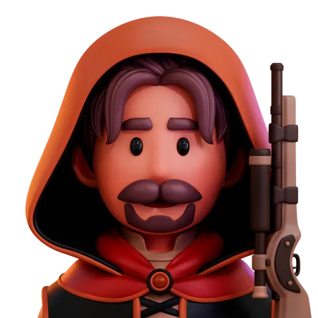 Gunner  3D Icon