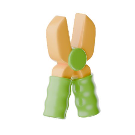 Gunting  3D Icon