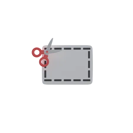 Coupon  3D Icon