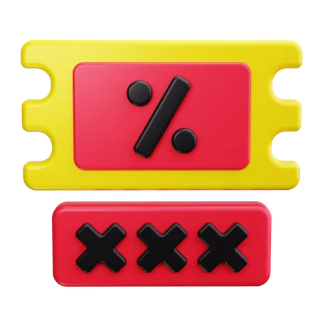 Gutscheincode  3D Icon