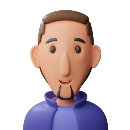 Guy avatar  3D Icon