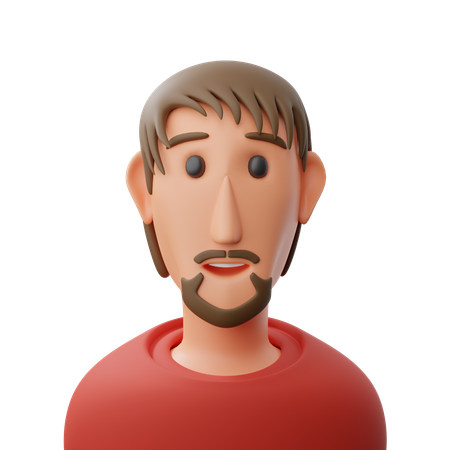 Guy avatar  3D Icon