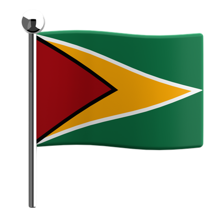 Guyana  3D Icon