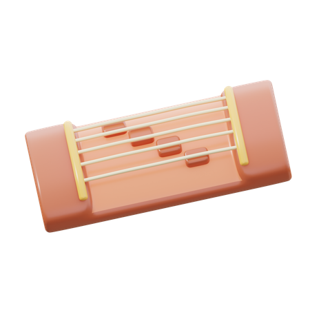 Guzheng  3D Icon