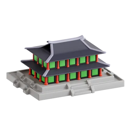 Gyeongbokgung  3D Icon