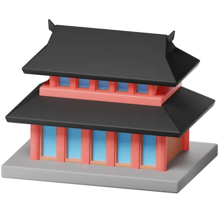 Gyeongbokgung  3D Icon