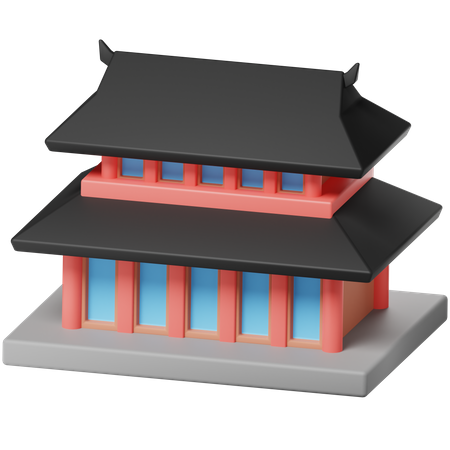 Gyeongbokgung  3D Icon