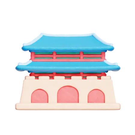 경복궁  3D Icon