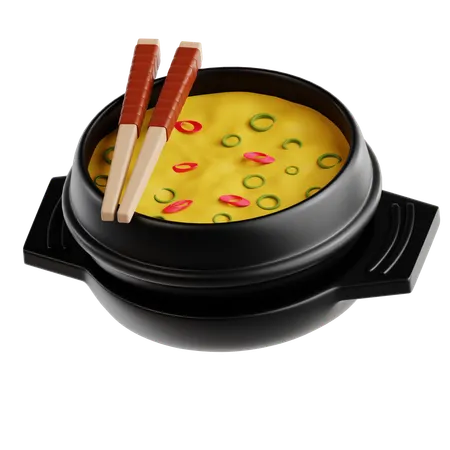 Gyeran jjim  3D Icon