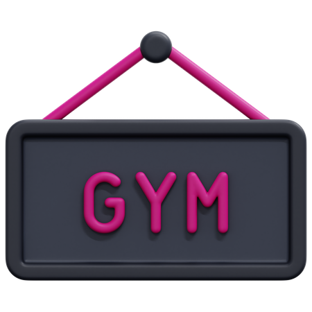 Gym  3D Icon